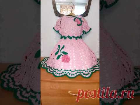 Платье на девочку 3-5 лет.