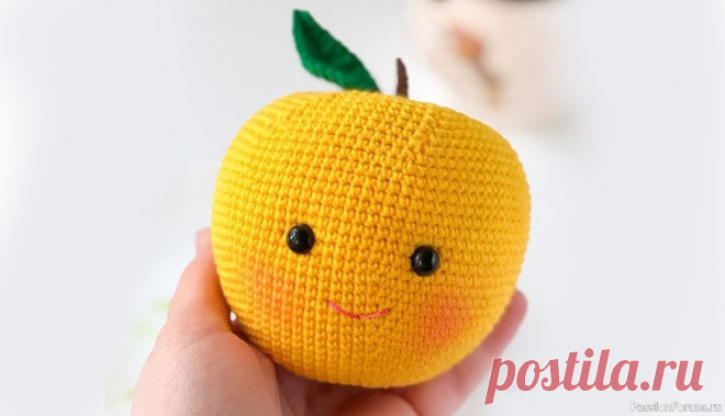 Яблоко крючком. МК Ольга kimolya_toys | Вязаные игрушки. Мастер-классы, схемы, описание. Источник https://www.instagram.com/kimolya_toys/?igshid=157...