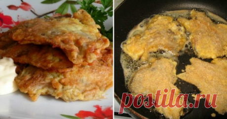 Если не знать, что это отбивные из вешенок, никогда не догадались бы. Вкус мяса