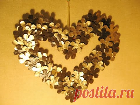 Шоколадное сердце для любителей шоколадных конфет