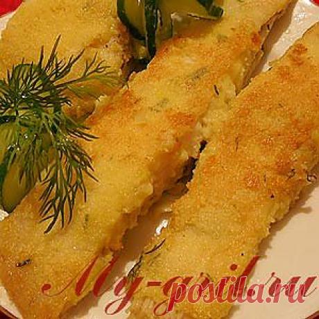 Камбала жареная в золотистой корочке