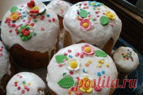 Простой рецепт кулича