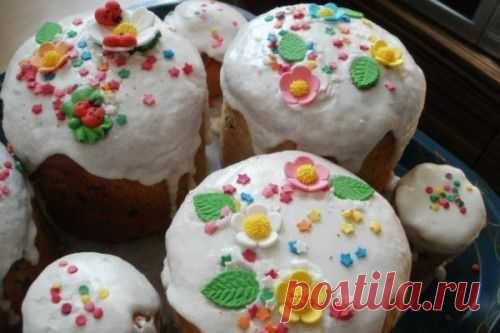 Простой рецепт кулича