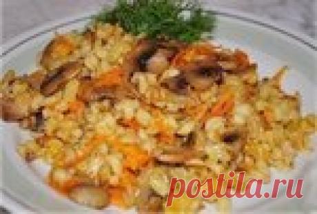 «Перловая каша с грибами»!.
