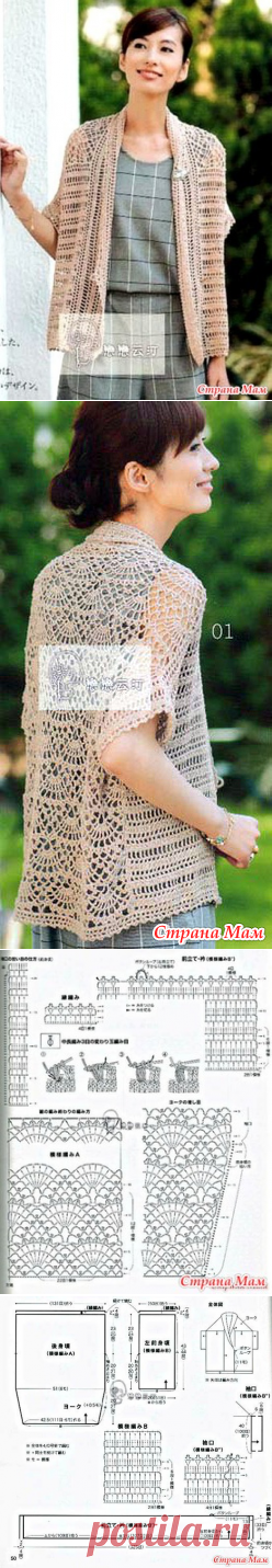 Кардиган-накидка оверсайз: нужна помощь в подборе модели и пряжи - Все в ажуре... (вязание крючком) - Страна Мам