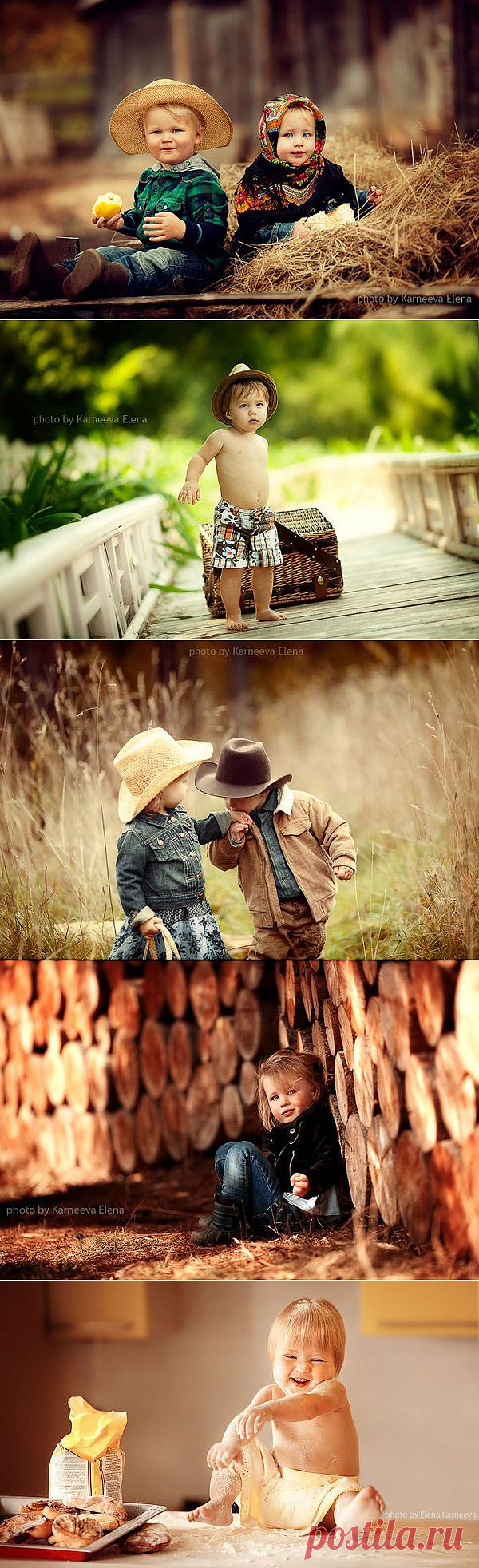 Дети в фотографиях Елены Корнеевой.