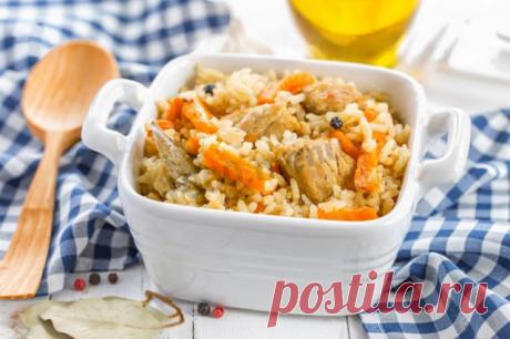 Плов в утятнице куриный с морковью рецепт с фото - 1000.menu