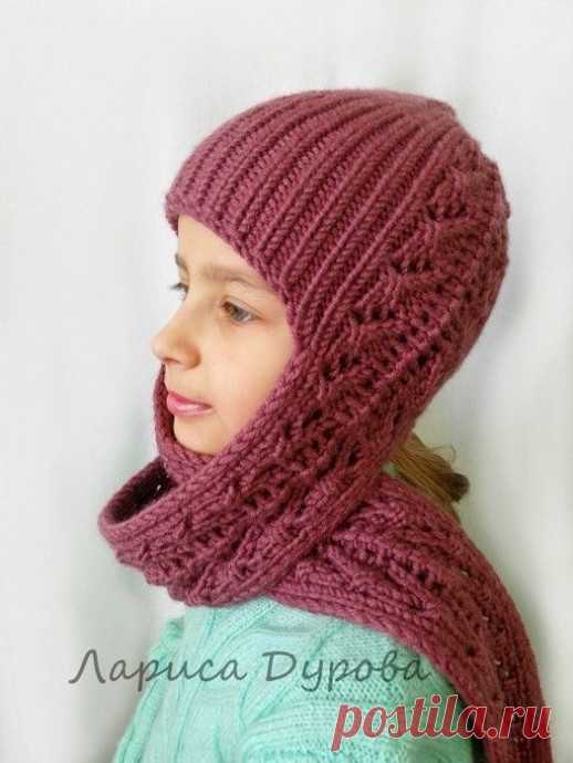 Шапка-шлем «Княгиня» для девочки Автор: Лариса Дурова *пряжа Нако Арктик пр-во Турция 40% шерсть 60% акрил 100гр\100м расход 200 гр.Шапка-шлем — это не только практичный аксессуар для зимы, но и настоящий модный акцент в детском гардеробе. Модель «Княгиня», связанная спицами, выглядит нежно, уютно и очень нарядно,...