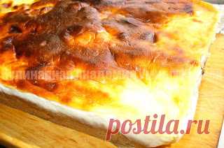 Яблочный пирог на сметане - - вкуснее шарлотки, а готовить легче!.