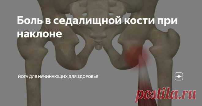 Боль в седалищной кости при наклоне Статья автора «Йога для начинающих для здоровья» в Дзене ✍:   Боль в седалищном бугре — распространенная проблема, часто сопровождающаяся дискомфортом в подколенных сухожилиях.
