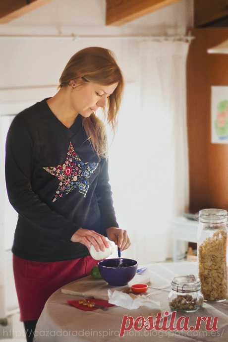 Cazadora de inspiración: Embroidered star.