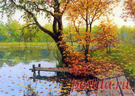 ХУДОЖНИЦА ВИКТОРИЯ ЛЁВИНА/Изображение природы - смысл творчества. Художница Виктория Лёвина. Часть 2.