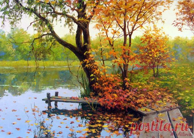 ХУДОЖНИЦА ВИКТОРИЯ ЛЁВИНА/Изображение природы - смысл творчества. Художница Виктория Лёвина. Часть 2.