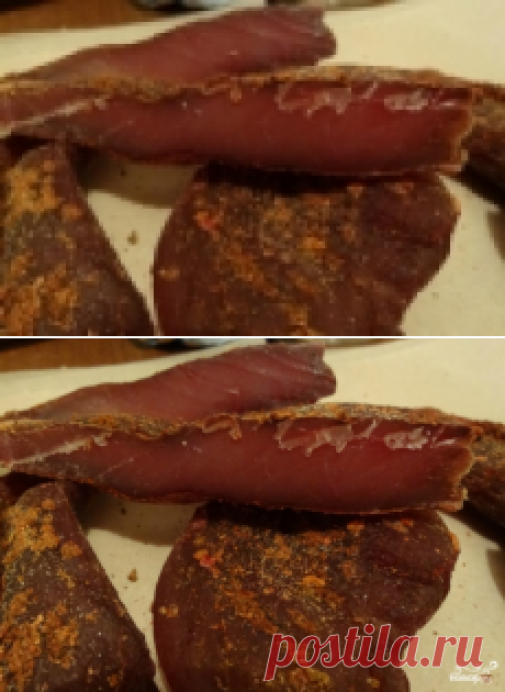 Вяленая куриная грудка в домашних условиях - пошаговый рецепт с фото на Повар.ру
