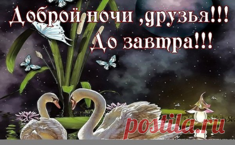 Я ЖЕЛАЮ ВАМ ПРИЯТНОЙ И СПОКОЙНОЙ НОЧИ, ДРУЗЬЯ!!!
Ночью грань мира, открывается нам совсем с другой стороны. Мир становиться таким романтичным, загадочным. И наконец, после тяжелого трудового дня можно лечь в свою любимую постель и просто расслабиться, закрыть глаза и покинуть этот мир до восхода солнца. Я желаю ВАМ спокойной и приятной ночи. Пусть ВАШЕ тело, душа и разум отдохнет от дневной суеты, и погрузиться в сон. Пусть миллионы ярких звездочек подмигивают ВАМ и приносят каждая по маленьком