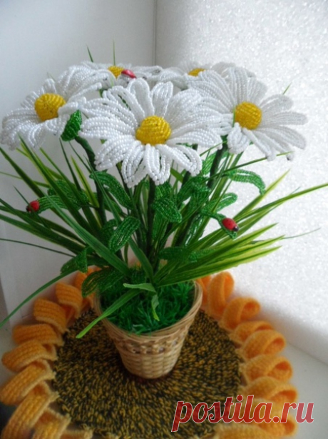 Рoмашки из биcерa

bisernayskazka.ru
#Бисерная#сказка