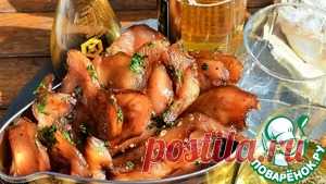 Куриные чипсы к пиву - кулинарный рецепт