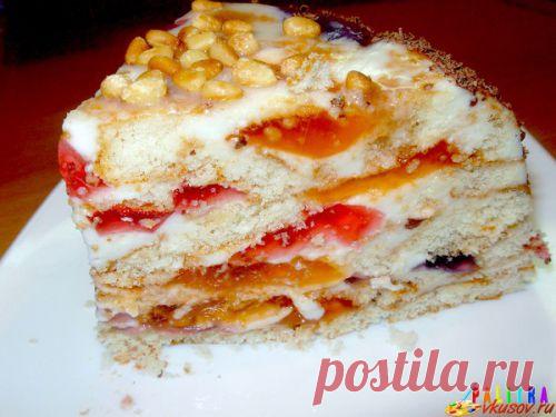 Желейный торт "Битое стекло"