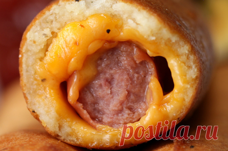Cheese-Stuffed Corn Dogs