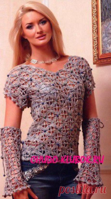 Цветочный узор | ЧУДО-КЛУБОК.РУ