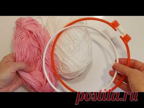 ВПЕЧАТЛЯЮЩАЯ КРАСОТА из КРУГЛЫХ ПЯЛЕЦ своими руками! Декор Стен! Цветы из бумаги.идея на пасху diy