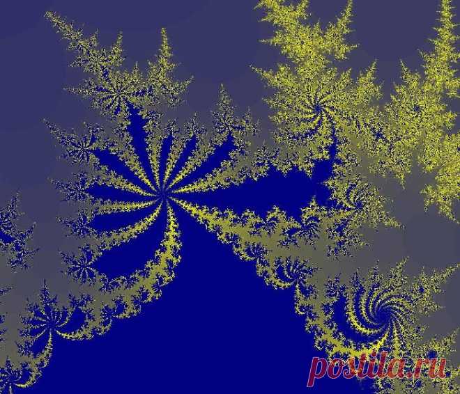 Фрактал, сделан в программе Fractal Explorer