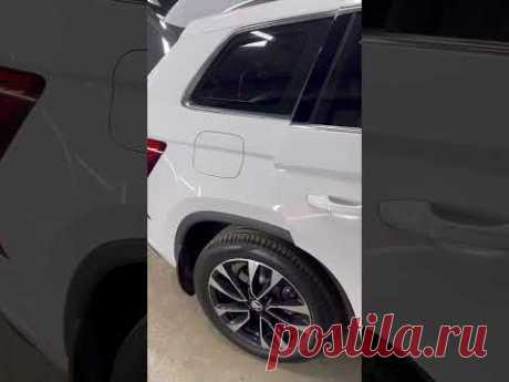Китайский Skoda Kodiaq на дооснащение европейскими опциями. #tiguan #automobile #passat
