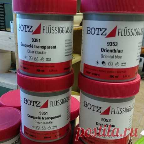 #botz #glaze #керамика Теперь вся нужная информация сразу на упаковке указана.