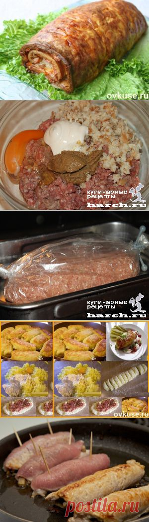 РУЛЕТЫ (подборка с сайта) - Простые рецепты Овкусе.ру