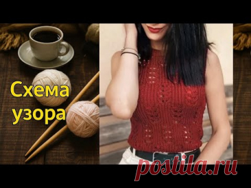 Ажурные колоски: легко и красиво! Мастер-класс и схема узора.