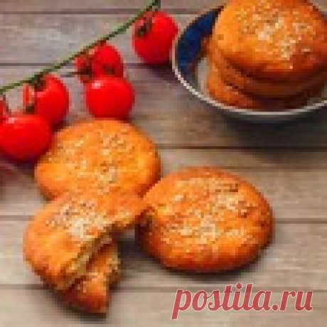 Луковые хлебные лепешки - кулинарный рецепт