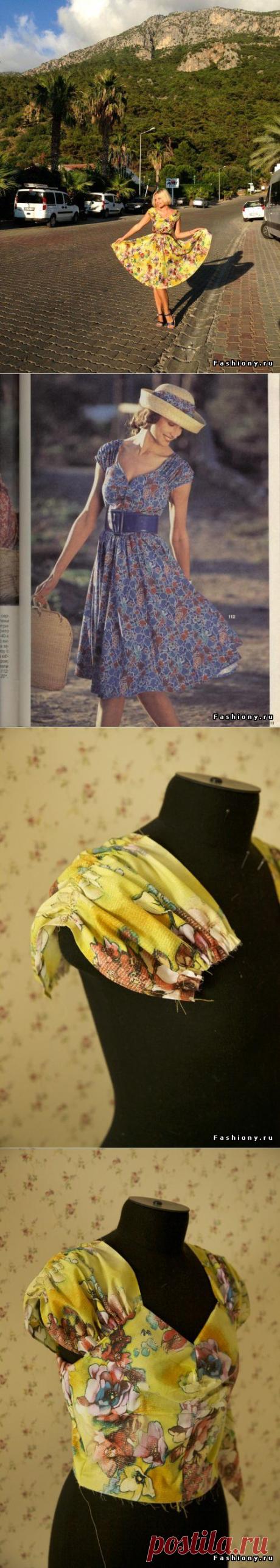 DIY Платье для поездки на море