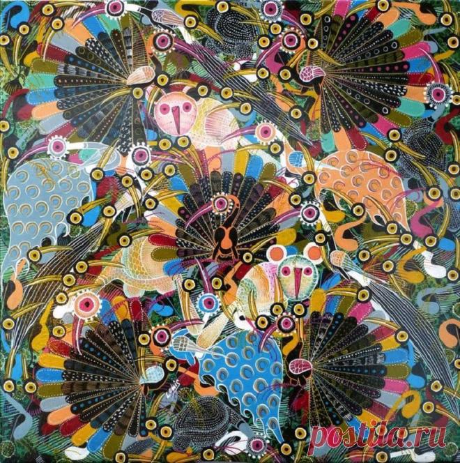 Tingatinga - жанр африканской живописи