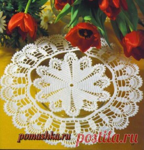 Красивая салфеточка