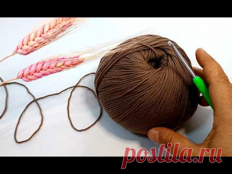 Я вяжу крючком уже много лет. Я никогда не видела такой красивой вышивки.