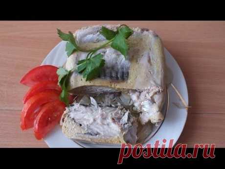 Вкусная скумбрия в микроволновке за 6 мин