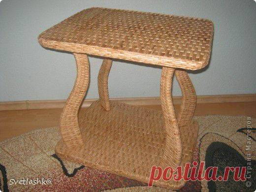 Плетение из газет. Подборка 10