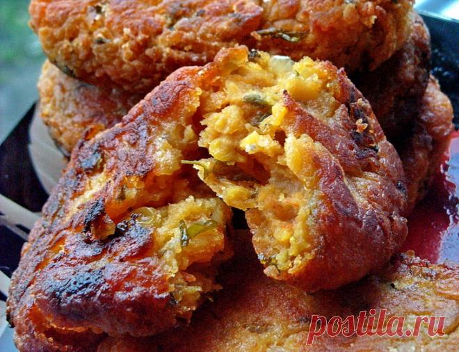 Необычные котлеты ... чечевичные