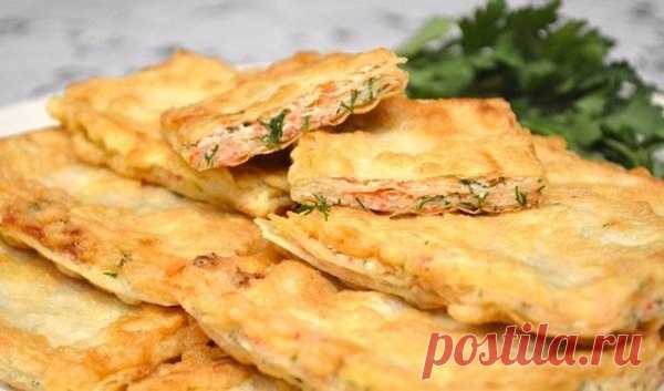 Гренки из лаваша