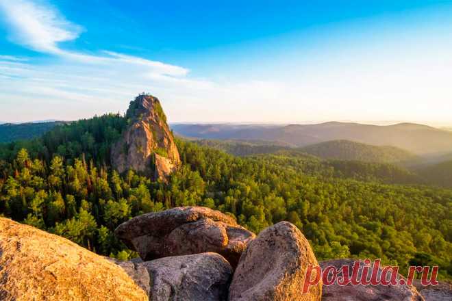 Красивый город с сибирской самобытностью - Красноярск!