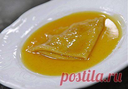 Идеальный соус для блинчиков креп-сюзетт - Как готовить - Идеи - Flavor