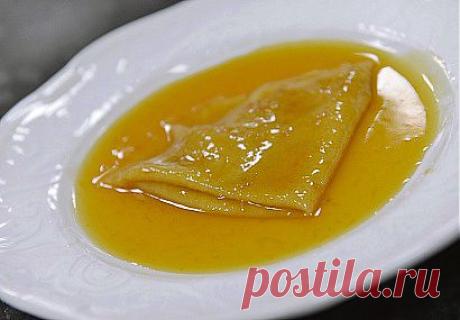 Идеальный соус для блинчиков креп-сюзетт - Как готовить - Идеи - Flavor