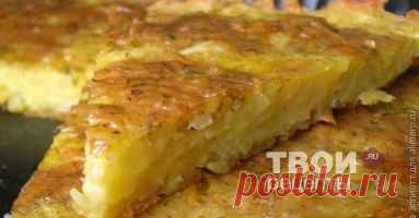 Запеканка из тертого картофеля с сыром и чесноком - вкусный рецепт с пошаговым фото