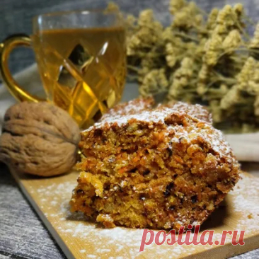 Кекс морковный с грецкими орехами 325 ккал рецепт с фото пошаговый от Марина Инабекова ✔Старший Амбассадор Овкусе.ру✔ - Овкусе.ру