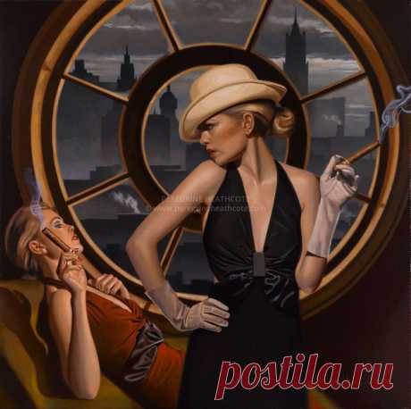 Картины художника Перегрина Хиткота ( Peregrine Heathcote)2часть.