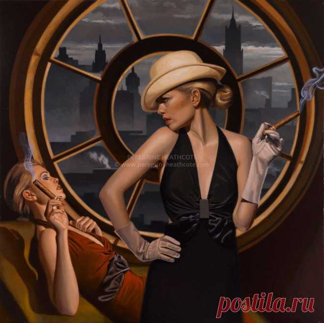 Картины художника Перегрина Хиткота ( Peregrine Heathcote)2часть.