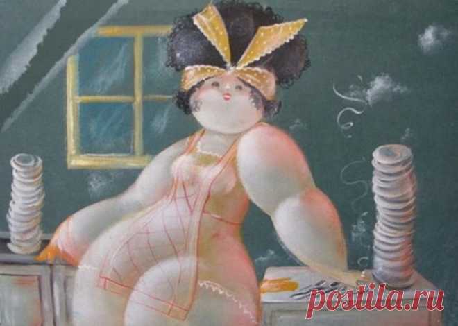 Очаровательные пампушечки, на картинах итальянского художника