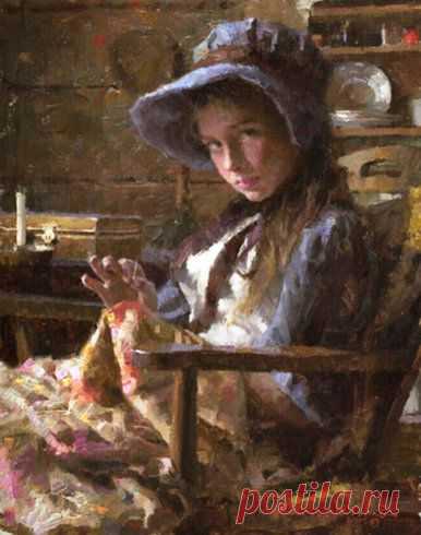 Американский художник. (Morgan Weistling ) Морган Вейстлинг