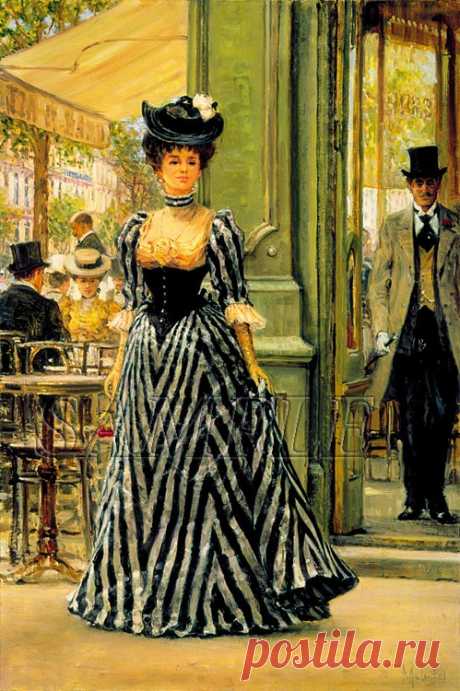 Романтизм и элегантность в картинах Alan Maley