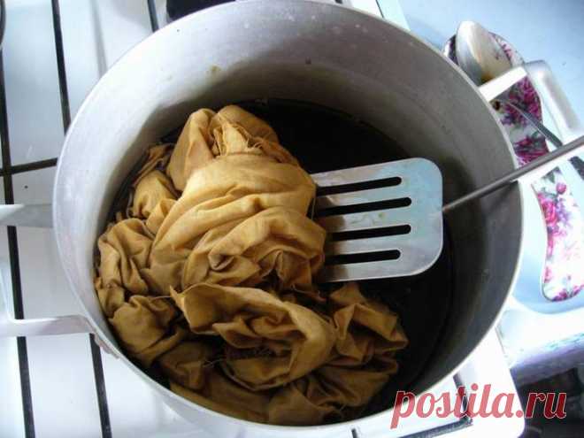 Как и чем окрасить ткань в домашних условиях